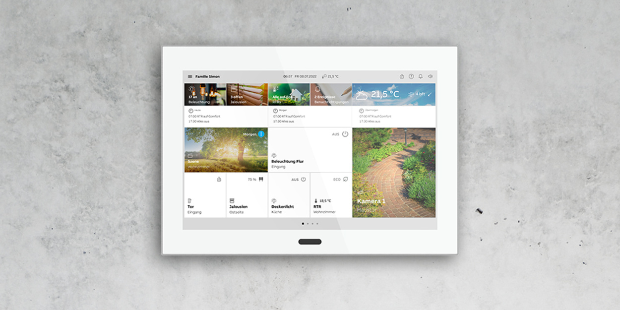 Busch-SmartTouch 10“ bei Stotz Elektro-u. Sicherheitstechnik GmbH & Co. KG in Felsberg